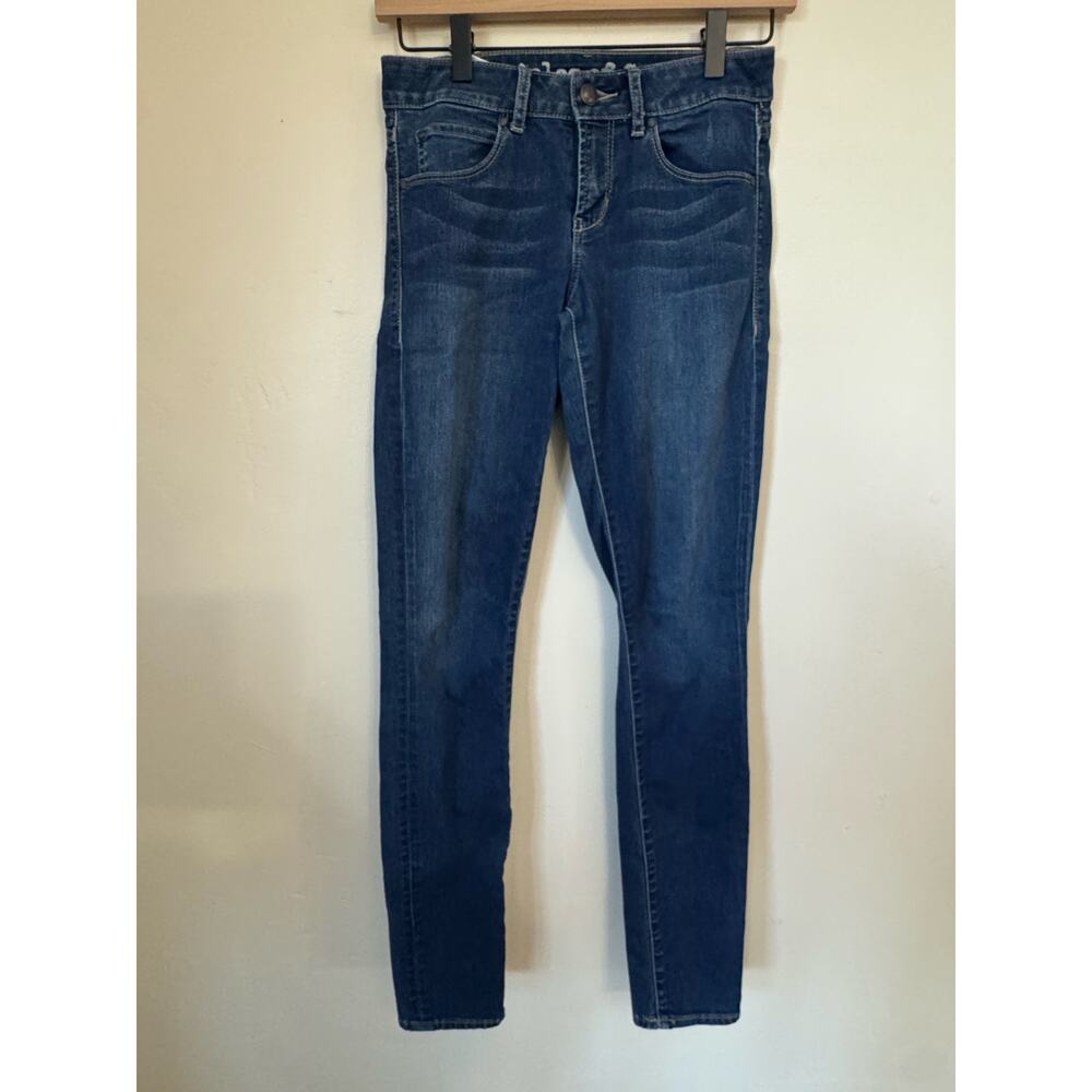 Articles of Society Skinny Jeans Size 25 Blue Mid Rise Stretch Denim